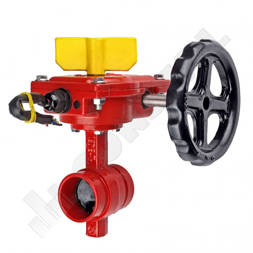 ROBINET FLUTURE CANELAT CU SEMNALIZARE DN 200 PN 16 LEDE