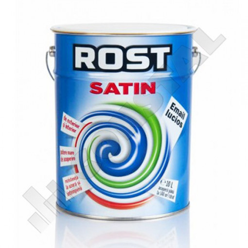 EMAIL ROST SATIN ALBASTRU LUCIOS 4 L