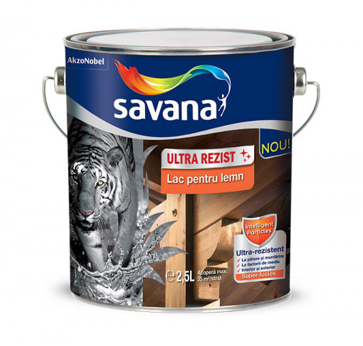 LAC SAVANA ULTRA REZIST WENGE PENTRU LEMN 0.75 L