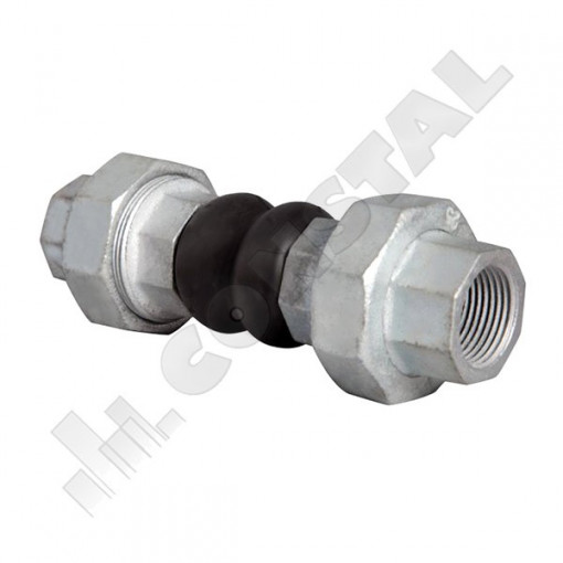 RACORD COMPENSATOR ELASTIC FILETAT PN 16 DN 15 - 1/2 TOLI