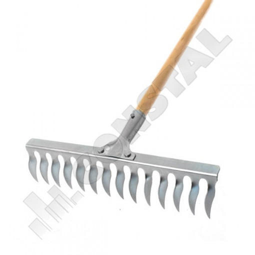 GREBLA ZINCATA 14 DINTI CU COADA
