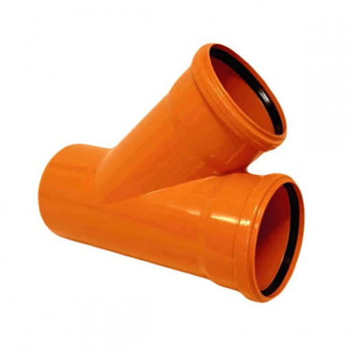 RAMIFICATIE PVC CU INEL ETANSARE 200/200-45 (KGEA)