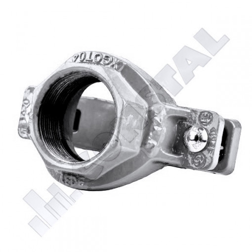 TEU BRANSARE ZINCAT FILETAT MONTAJ CANELAT 76.1 X 60.3