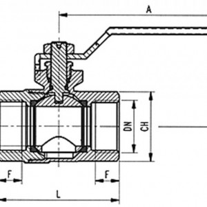 ROBINET DE TRECERE APA POTABILA SFERA FI-FI 3/4 TOLI AIRAGA 870 - Img 2