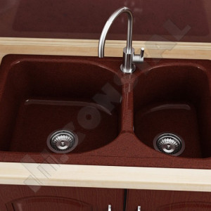 CHIUVETA COMPOZIT FAT CU DOUA CUVE 80Х49Х21 - Img 3