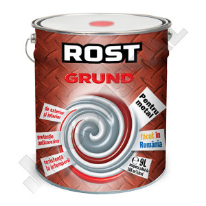 GRUND PENTRU METAL ROSU OXID ROST 9 L