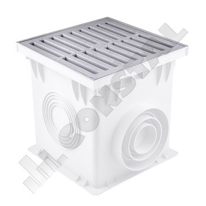 GRATAR CAMIN COLECTOR 400x400 PP
