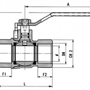 ROBINET SFERA GAZE 1 1/4 TOL FI-FI AIRAGA 331 - Img 2