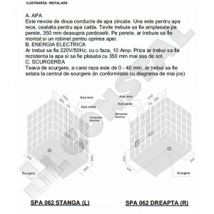 CADA CU HIDROMASAJ SPA-062 DREAPTA - Img 5