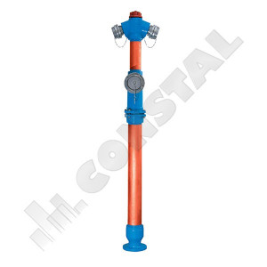 HIDRANT SUPRATERAN  DN 80 RETEZABIL, AI=1.25 ML, L=2.10 ML, 2 IESIRI TIP B