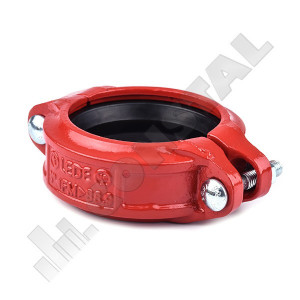 CUPLAJ ELASTIC CANELAT PENTRU PRINDERE RAPIDA DN50 / 60.3 - Img 2