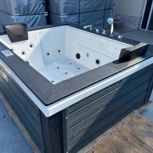 CADA CU HIDROMASAJ SPA-089 BLACK/GREY - Img 3