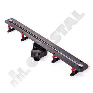 RIGOLA DUS INOX CONFLUO SLIM 650