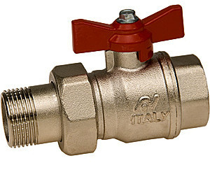 ROBINET TRECERE SFERA CU OLANDEZ 1/2 TOLI AIRAGA AIR200P - Img 1