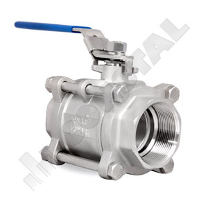 ROBINET TRECERE CU SFERA SI CORP INOX 3B PN 63 DN 15 - 1/2 TOLI