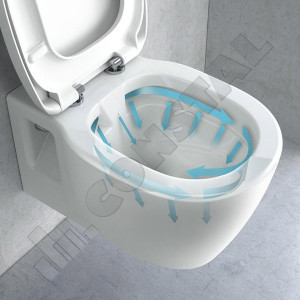 VAS WC SUSPENDAT IDEAL STANDARD MIA RIMLESS J504701 - Img 5