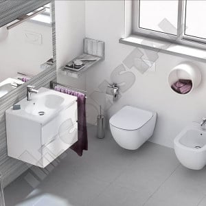 VAS WC SUSPENDAT IDEAL STANDARD TESI RIMLESS T350301 - Img 2