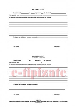 Registru Procese Verbale Predare-Primire Serviciu - 100 file - Img 2