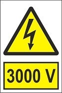 Indicator "3000 V" A5