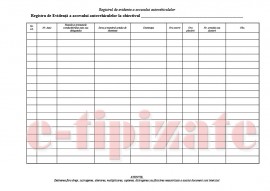 Registru Acces Auto - 100 file - Img 2