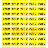Etichete prize 220V - pe suport A4 - Img 2