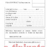 Fisa contract de imprumut
