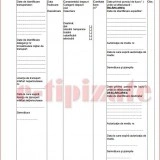 Formular de incarcare - descarcare deseuri nepericuloase A5