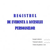 Registru Acces Persoane - 100 file