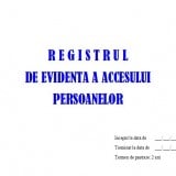 Registru Acces Persoane - 50 file