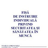 1 Lei/ buc - PACHET 300 Fise SSM ( Fise de instruire individuala privind securitatea si sanatatea in munca ) + CADOU 1 PIX SCHNEIDER K15