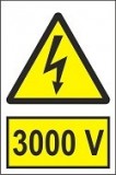 Indicator "3000 V" A5