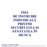 0,96 Lei/ buc - PACHET 500 Fise SSM ( Fise de instruire individuala privind securitatea si sanatatea in munca ) + CADOU 1 PIX SCHNEIDER K15