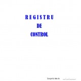 Registru Control - 50 file