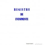 Registru Evenimente - 25 file