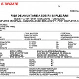 Fisa anuntare sosiri-plecari