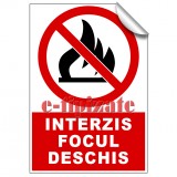 Interzis focul deschis