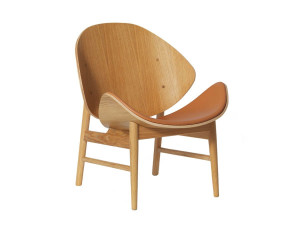 The Orange Lounge Chair - Seat Upholstered - Leather [DEMO] - Img 2