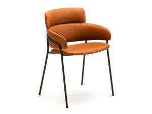 Strike Armchair - Leather - Set of 4 [DEMO]
