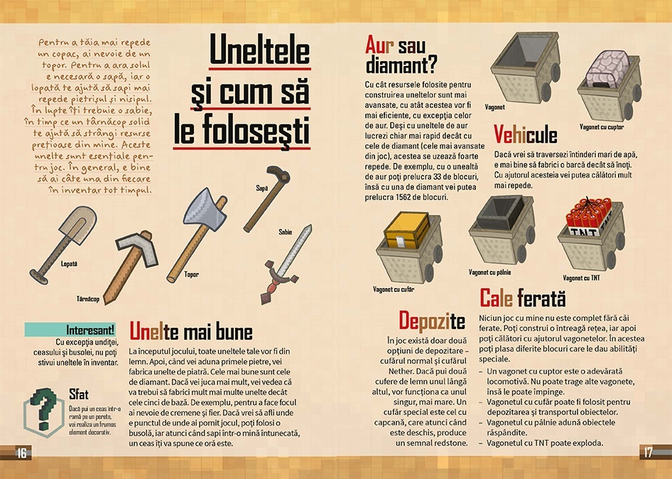Manualul jucatorului Minecraft 1 - 2 | YEO