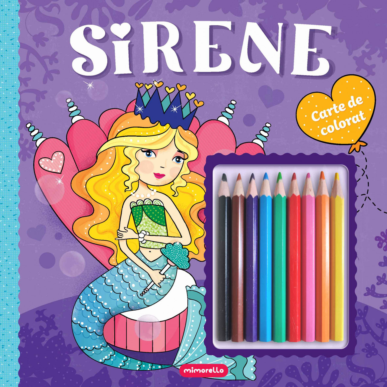 Sirene - Carte de colorat