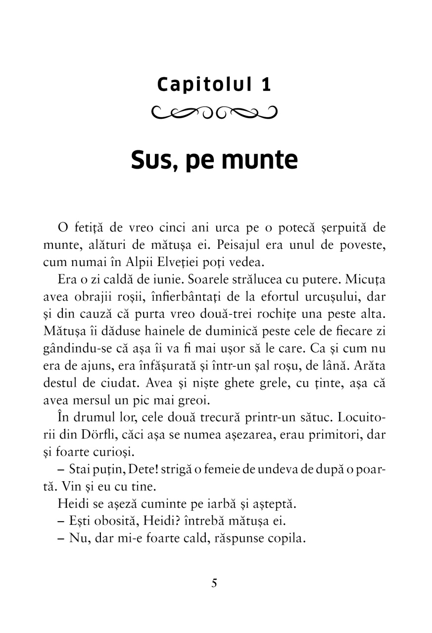 HEIDI, FETIȚA MUNȚILOR + jurnal de lectură - 2 | YEO