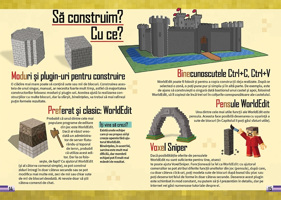 Manualul jucatorului Minecraft 5 - Arta construirii - 1 | YEO