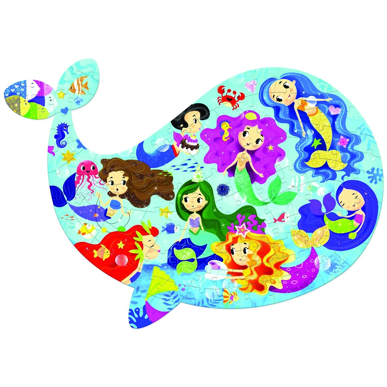 Pachet - Puzzle Mimorello - Sirene Magice - Frumoasele sirene GRATUIT - 1 | YEO