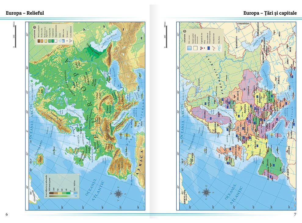 Atlas geografic scolar - 2 | YEO