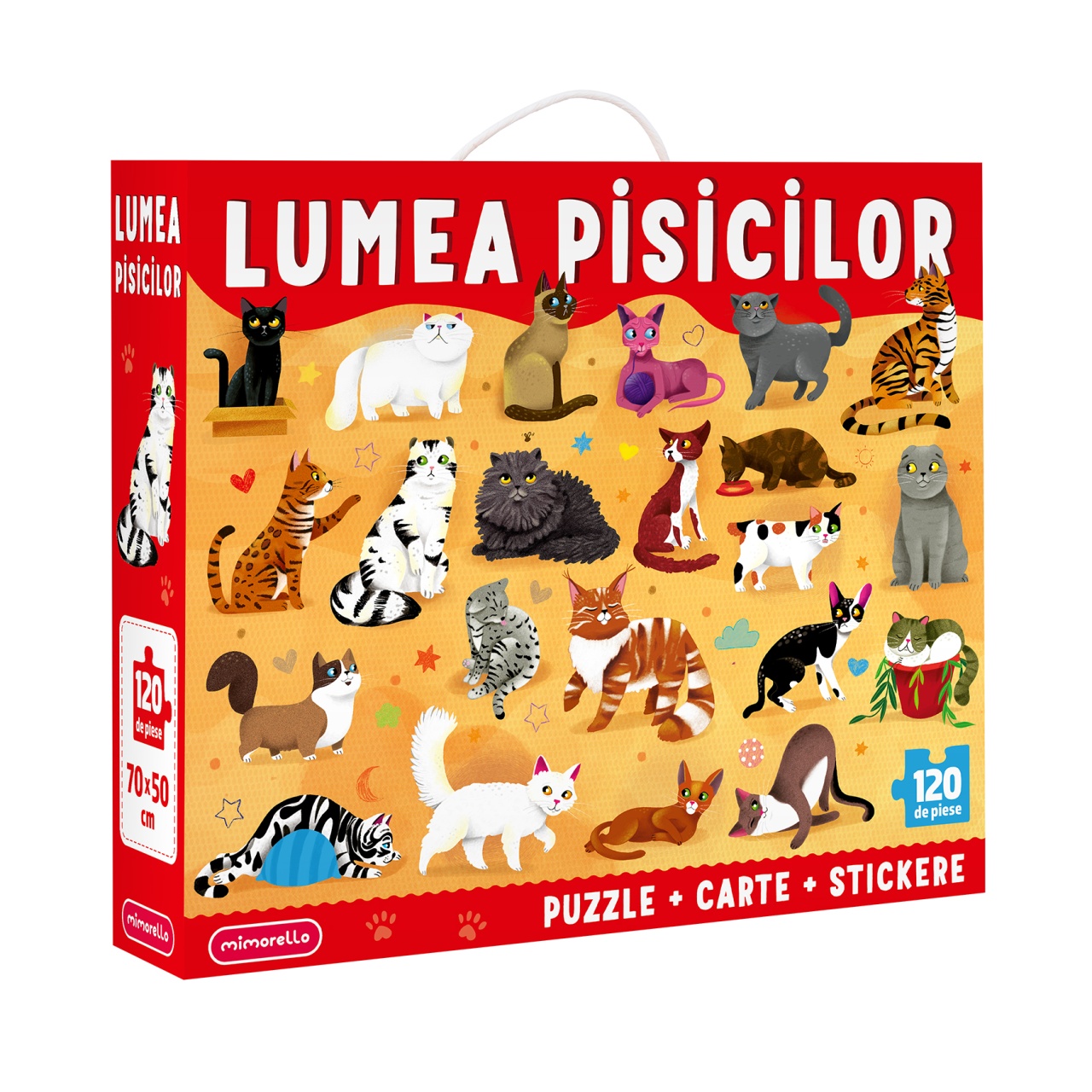 Joc educativ - Puzzle Mimorello - Lumea Pisicilor - Editura Kreativ