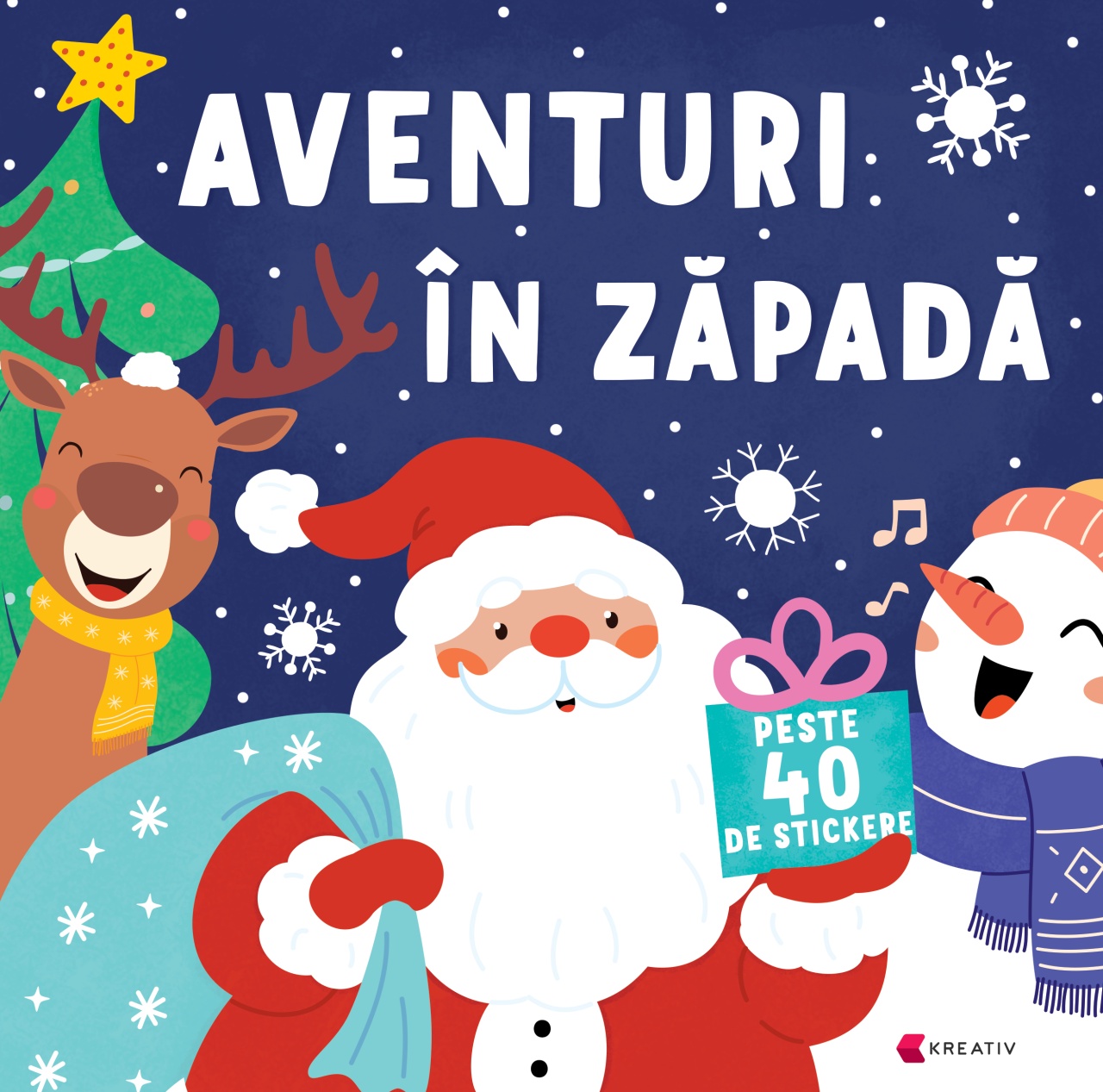 Aventuri în zăpadă (40+ de stickere)