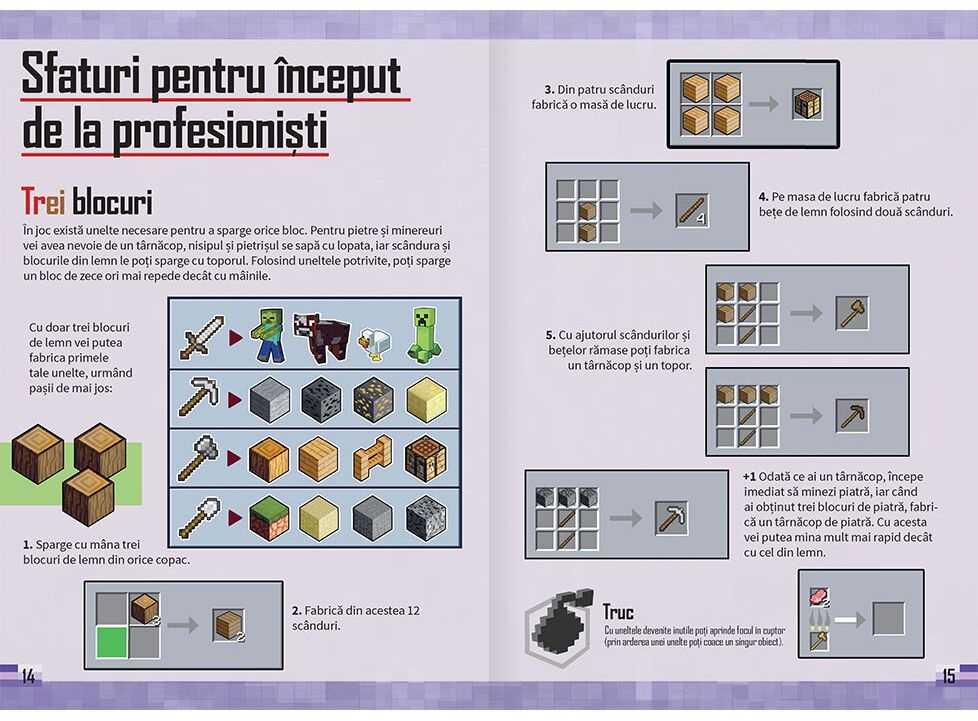 Manualul Jucatorului Minecraft 4 - 1 | YEO