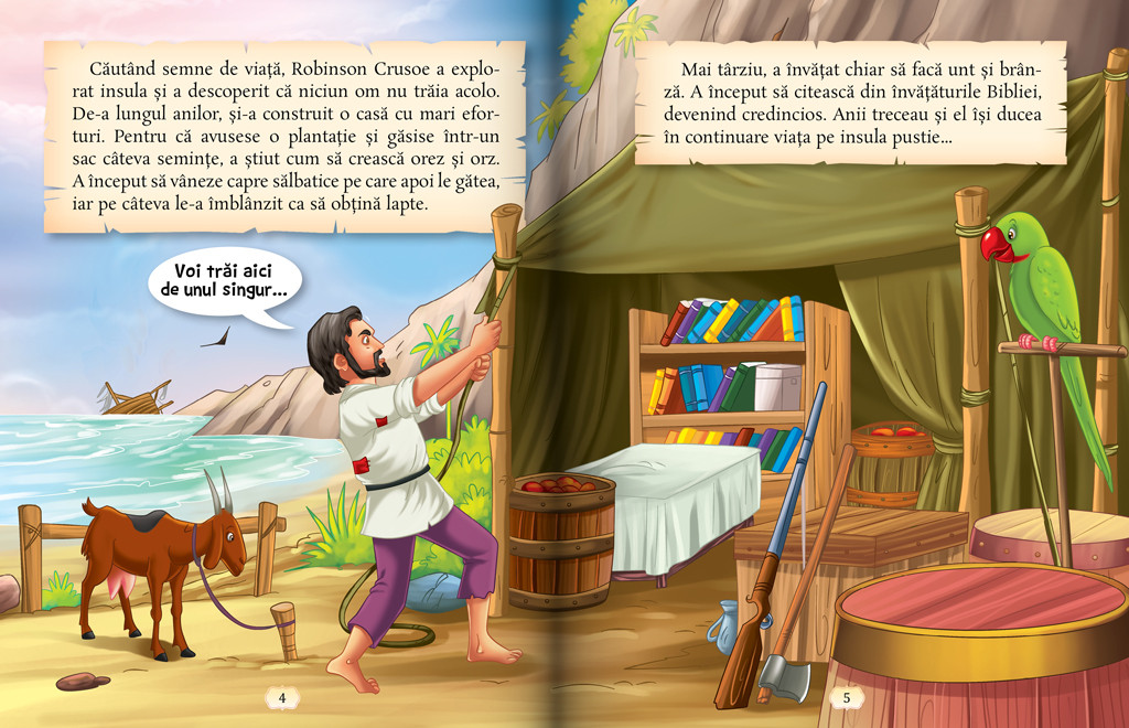 Robinson Crusoe - Gasca şi ouale de aur - 3 | YEO