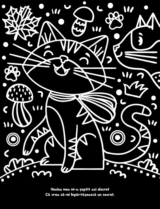 Animale de companie - Recitam si coloram - 3 | YEO