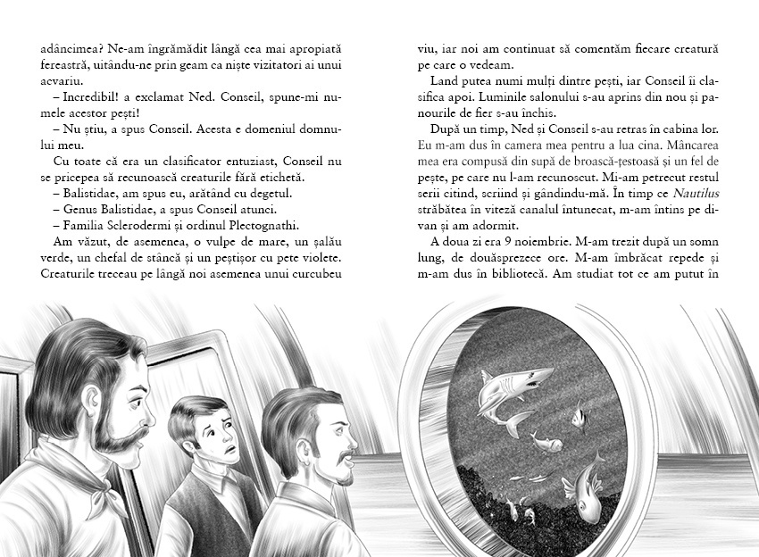 20.000 de leghe sub mări + jurnal de lectură - 4 | YEO